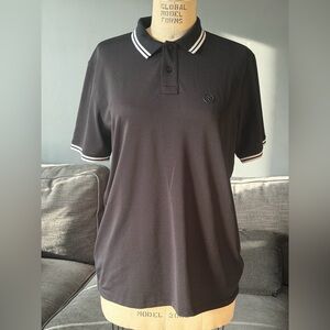G/FORE Men’s Circle G’s Embossed Tech Jersey Banded Sleeve Polo Shirt size Large